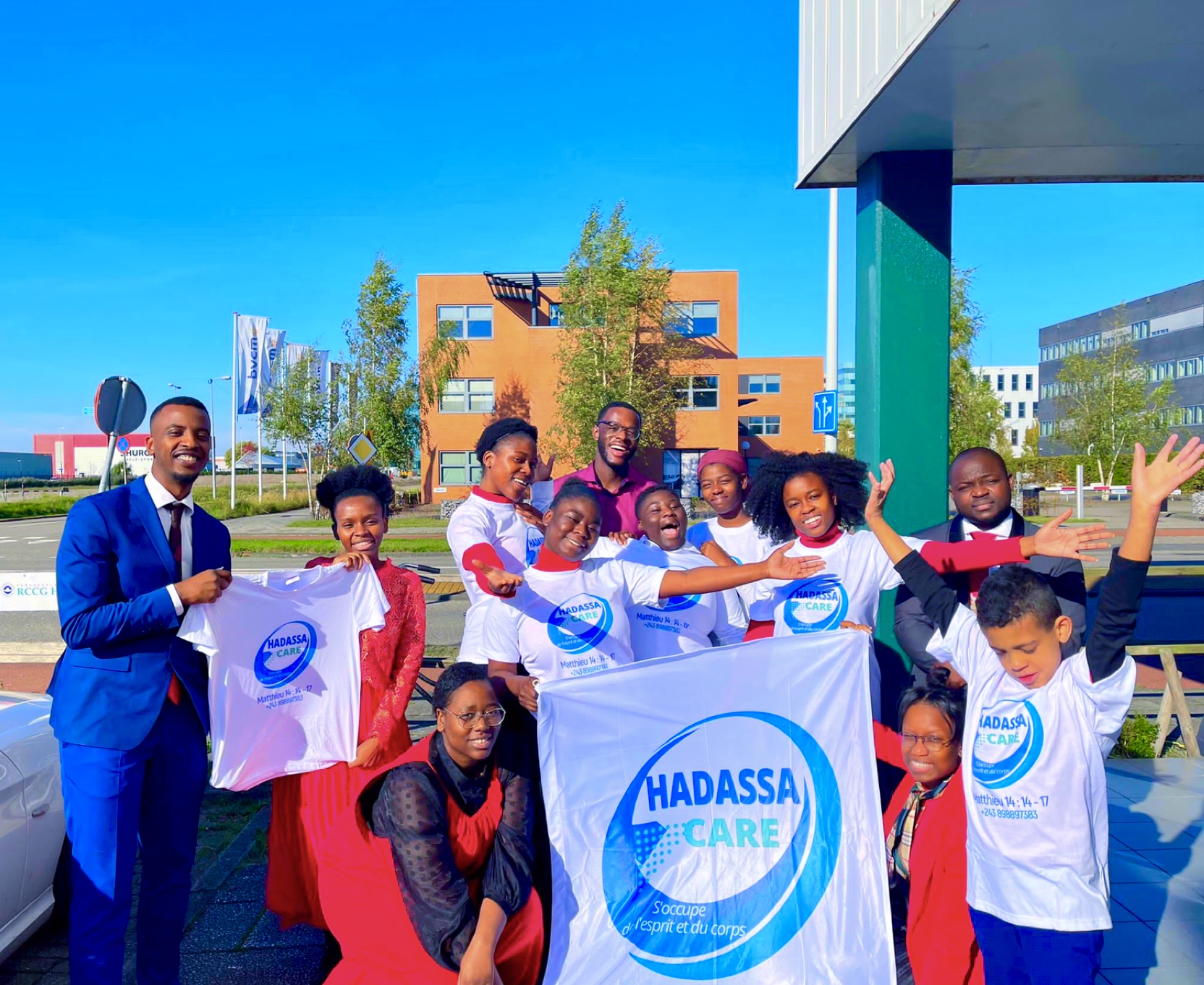 Hadassa Care children gathered together