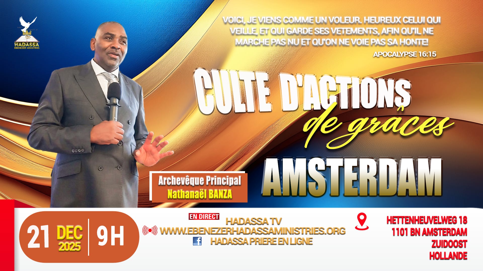 Hadassa Night Brussels 2025 - Grande célébration