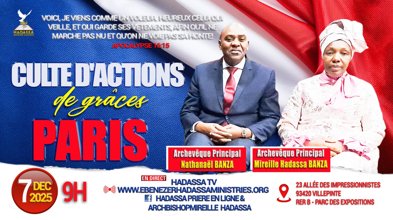 Hadassa Night Brussels 2025 - Grande célébration