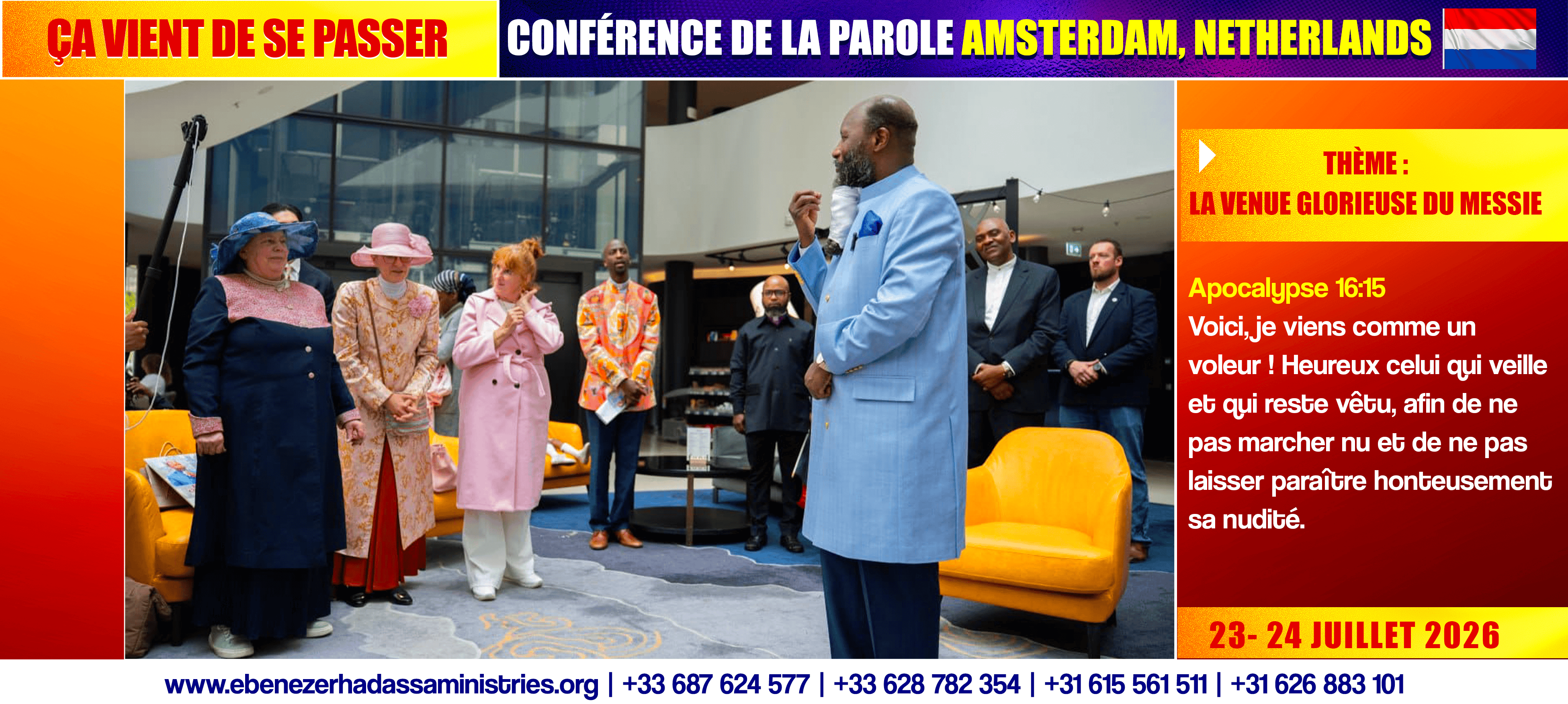 Hadassa Ministries meeting — April 2026