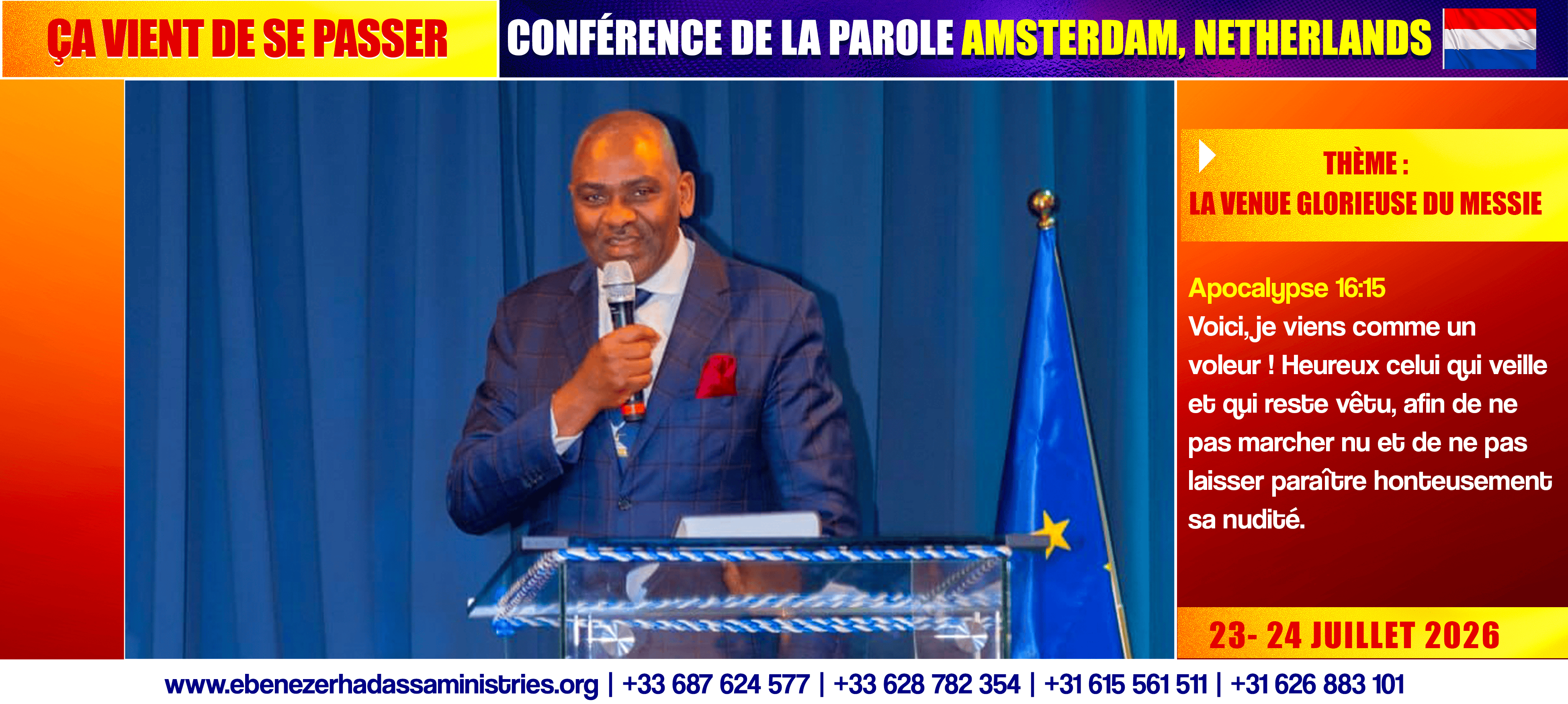 Hadassa Ministries meeting — April 2026