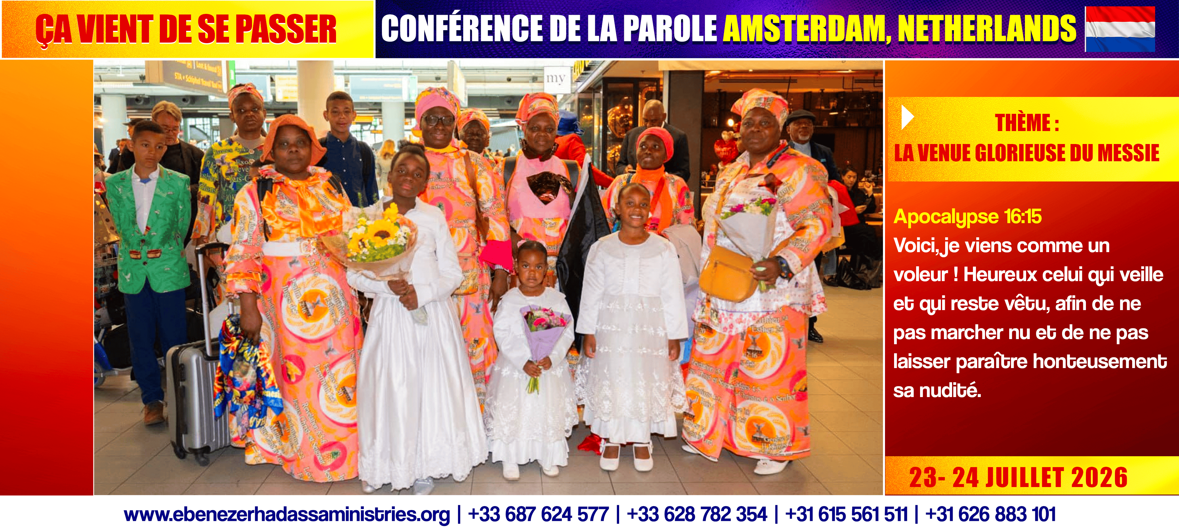 Hadassa Ministries meeting — April 2026