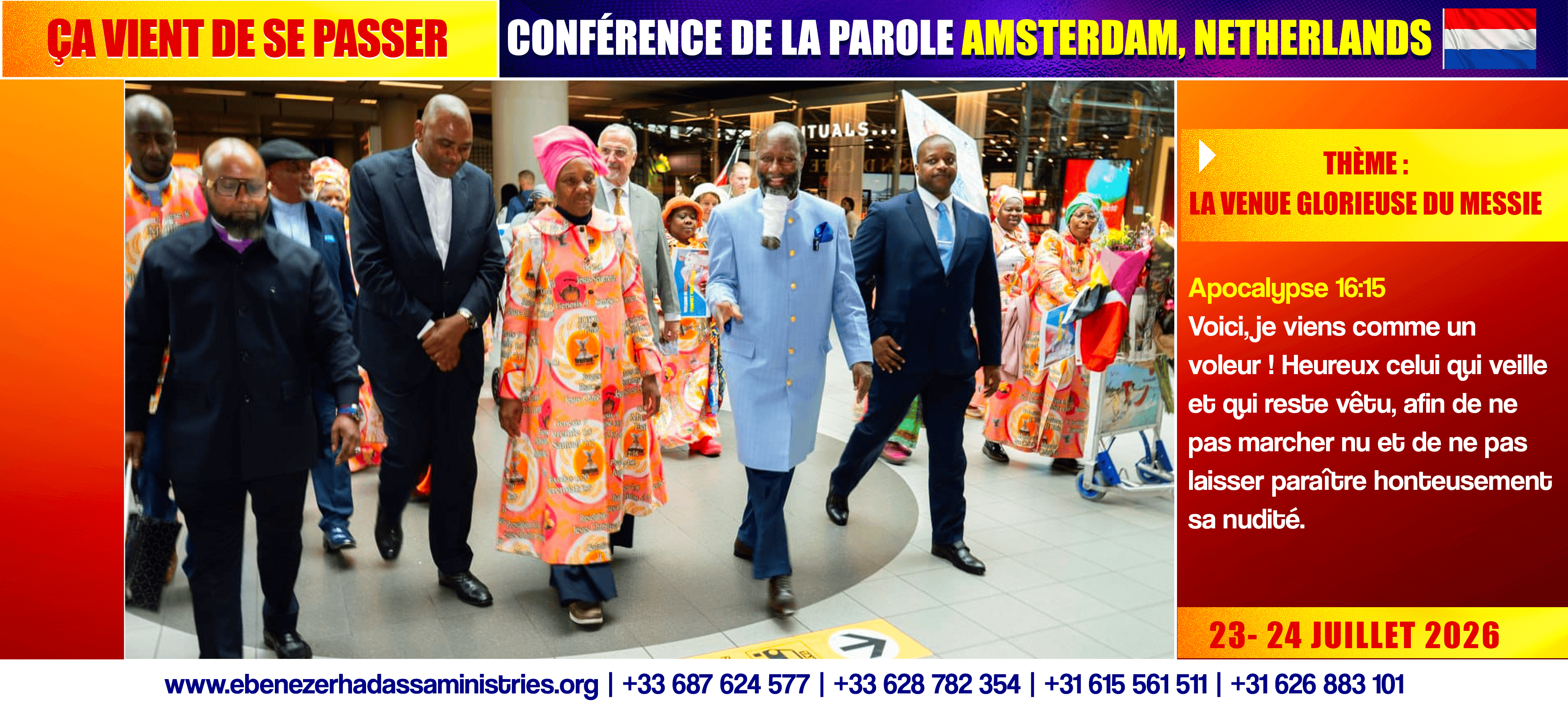 Hadassa Ministries meeting — April 2026