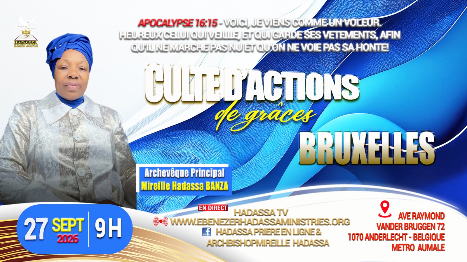 Hadassa Ministries meeting — April 2026